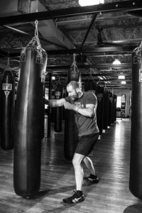 Heavy bag workout